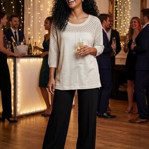 Chicos Size XL Gold TunicTop